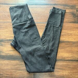 Lululemon align leggings size 2 28” embossed cheetah